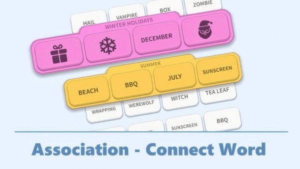 Association Connect Word Puzzle Game Online - Word Puzzle Game