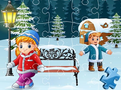Happy Winter Jigsaw Puzzle Game Online - Puzzle Game