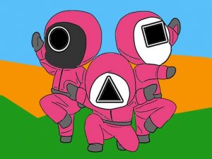 Coloring Book Squid Game Online Coloring Game