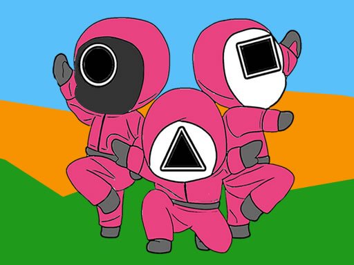 Coloring Book Squid Game Online Coloring Game
