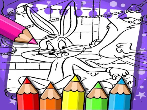 Bugs Bunny Coloring Book Online Game - Coloring Game
