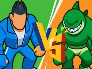 Draw Action: Freestyle Fight Online Arcade Game
