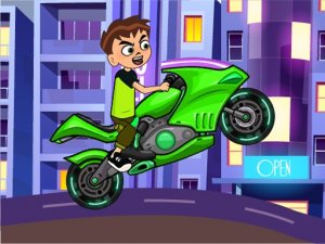 Ben 10 Racerpunk Racing Arcade Game