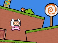Pink Rush Speedrun Platformer Arcade Game