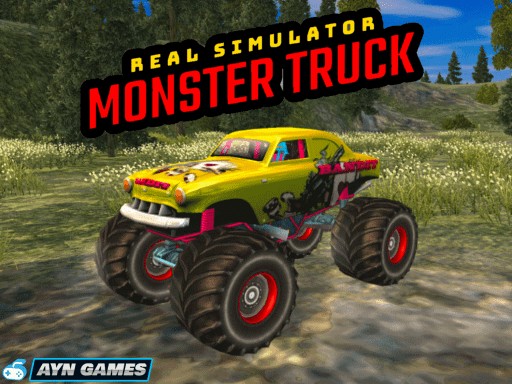 Real Simulator Monster Truck Driving Game Arcade Game