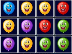 Balloons Matching Deluxe Online Puzzle Game - Match 3 Puzzle Game