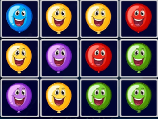 Balloons Matching Deluxe Online Puzzle Game - Match 3 Puzzle Game