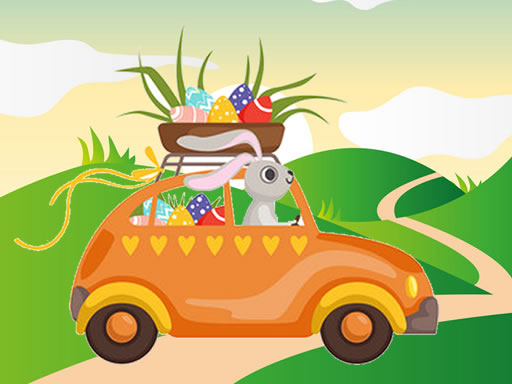 Bunnies Driving Cars Match 3 Puzzle Game