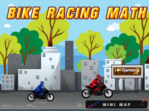 Bike Racing Math Online Arcade Game
