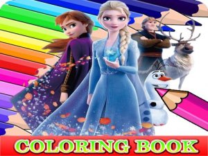 Frozen Elsa Coloring Book Online Coloring Game