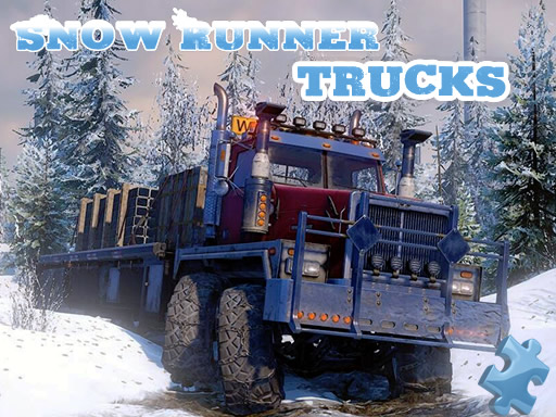 Snow Runner Trucks Jigsaw Puzzle Game - Puzzle Game
