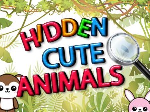 Hidden Cute Animals Online Puzzle Game - Hidden Object Game