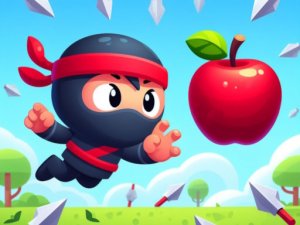 Flip Ninja Online Arcade Game