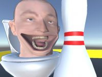 Skibidi Toilet Bowling Online Arcade Game
