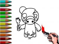 BTS Noob Coloring Book Online Coloring Game