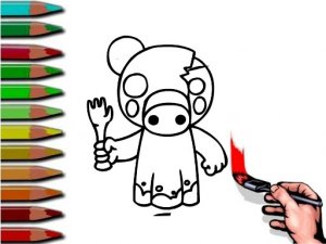 BTS Noob Coloring Book Online Coloring Game