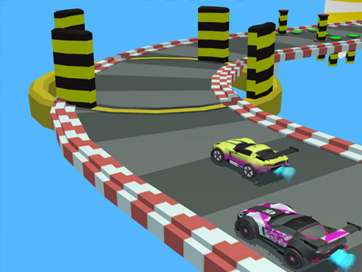 Racecar Steeplechase Master Online Arcade Game