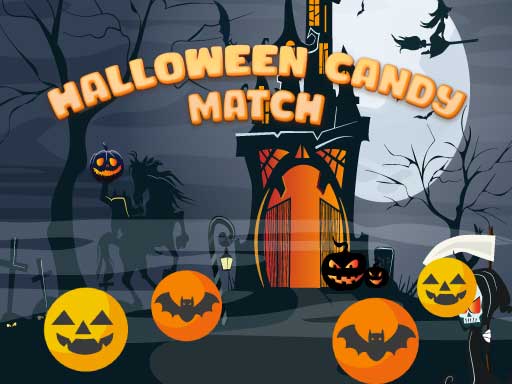 Halloween Candy Match Puzzle Game