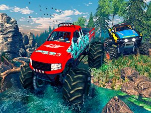 Monster 4x4 Offroad Jeep Stunt Racing 2019 Game - Arcade Game