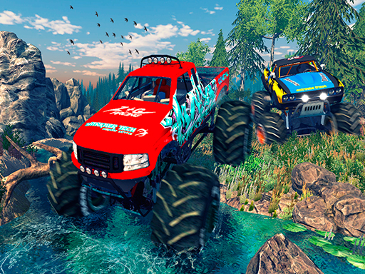 Monster 4x4 Offroad Jeep Stunt Racing 2019 Game - Arcade Game