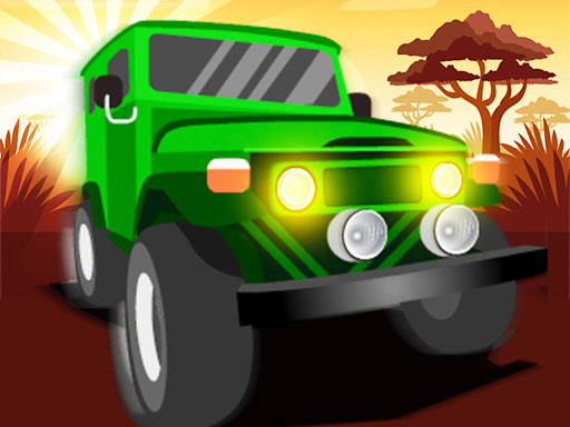 Africa Jeep Race Online Arcade Game
