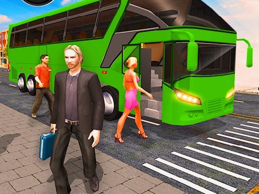 Crazy Bus Driving 3D - Coach Bus Simulator Game Driving Game