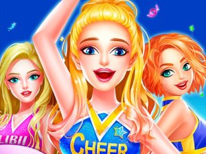 Cheerleader Magazine Dress Up Game Fashion Game