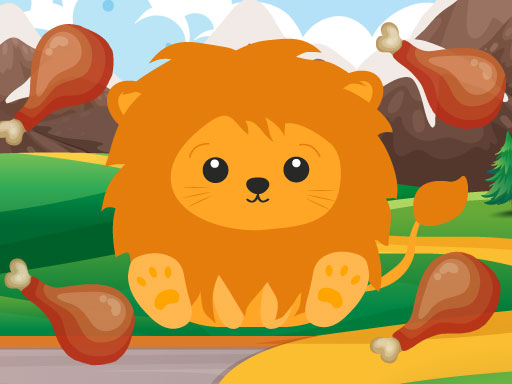 Hungry Lion Online Platformer Arcade Game