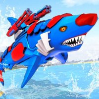 Robot Shark Attack PVP Online Arcade Game