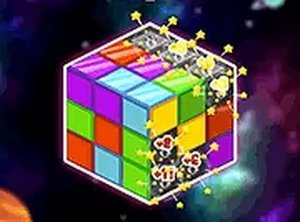 Chromatic Block Planet Puzzle